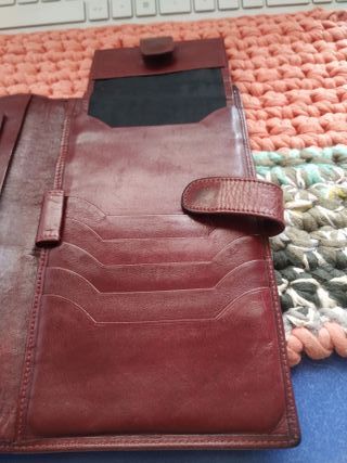 Cartera de piel