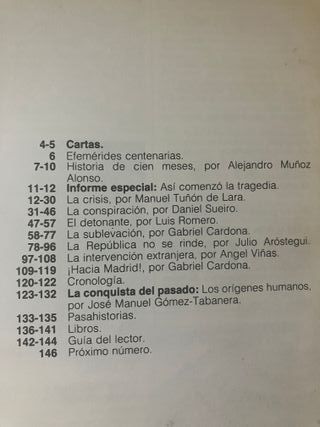 Revista Guerra Civil Española