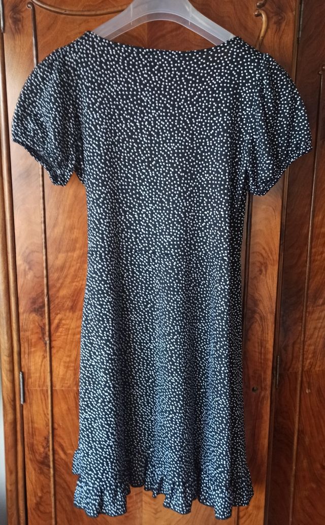 Vestido cruzado, de verano. Talla M. 