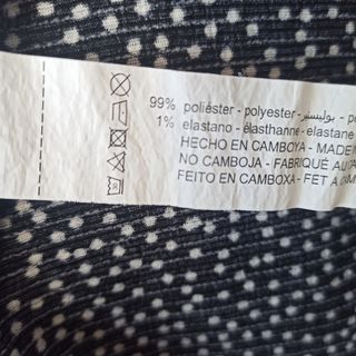 Vestido cruzado, de verano. Talla M. 