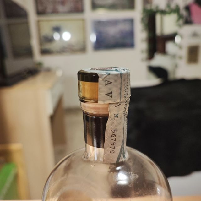 Bottiglia vuota Grappa Nonino Riserva