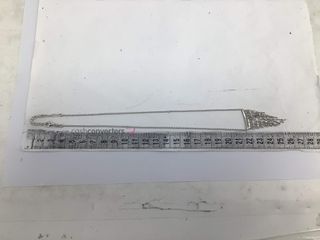 collar plata 925mm 22cm