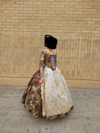 Traje fallera niña