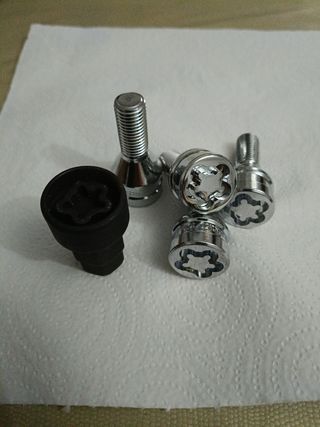 Tornillos Antirrobo  en acero inox