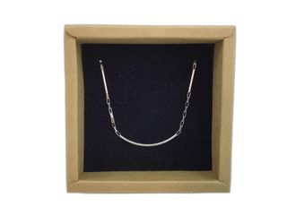 cadena plata 925mm 22cm