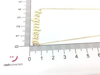 cadena oro 18k 21cm