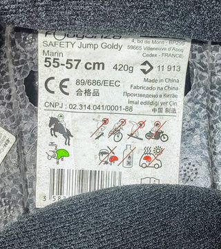 Casco Fouganza para hipica 55/57