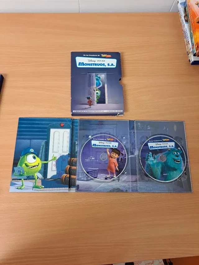 15 DVD ANIMACION + TRILOGIAS STAR WARS E INDIANA