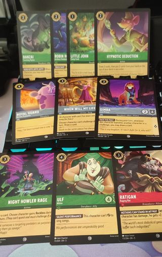 10 Cartas Lorcana EN5