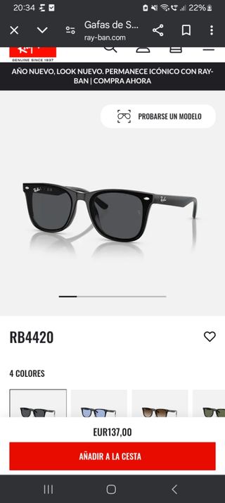 Gafas emporio armani en perfecto estado