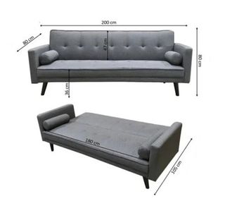 Nuevo Sofa cama en terciopelo