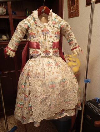TRAJE FALLERA NIÑA 2-5 AÑOS
