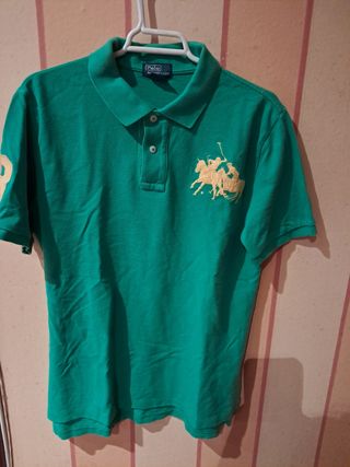 2025. Polo de niño verde. Polo by Ralph Lauren