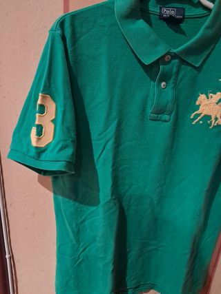 2025. Polo de niño verde. Polo by Ralph Lauren