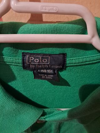 2025. Polo de niño verde. Polo by Ralph Lauren