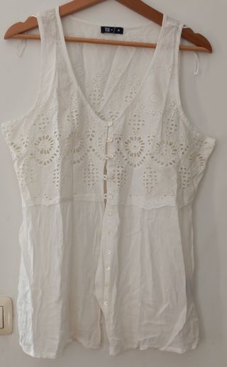 Camisa chaleco ibicenca