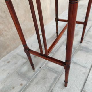 Mesa antigua modernista madera caoba diseño unico