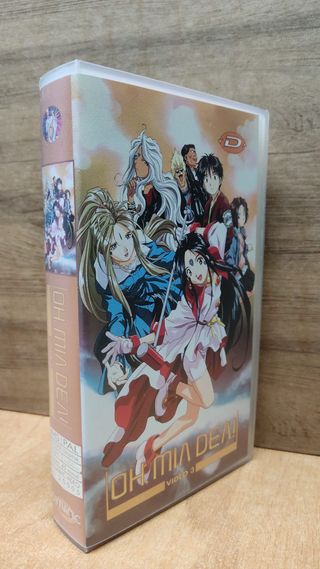 3 VHS Oh MIa Dea vol 1 - 2- 3