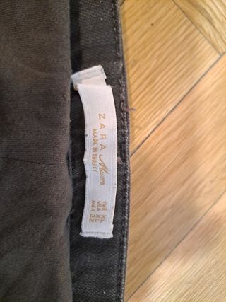 Vaquero premamá Zara