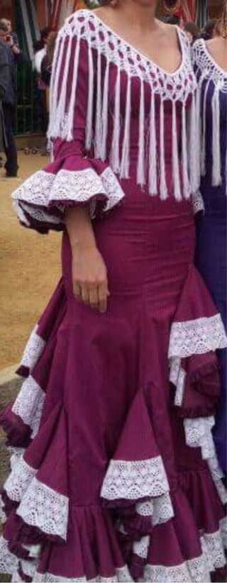 Traje flamenca