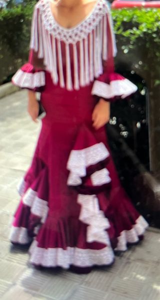 Traje flamenca