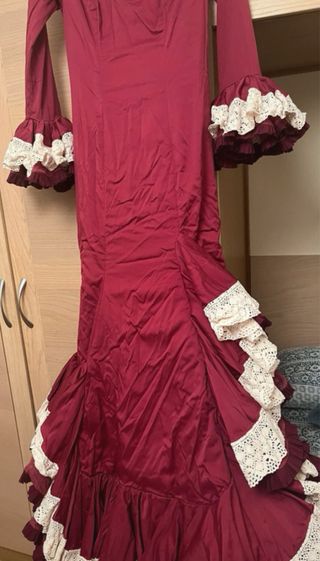Traje flamenca