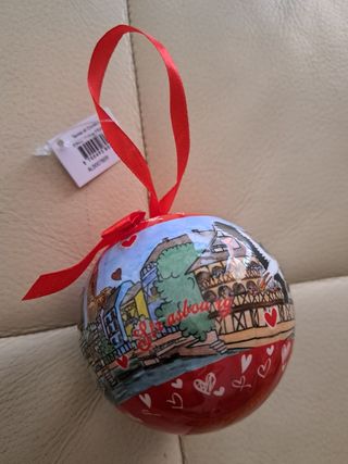 Pallina di Natale Strasburgo 