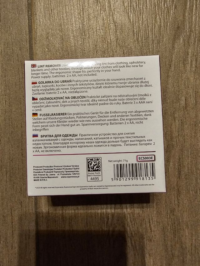 Macchinetta Levapelucchi nuovo