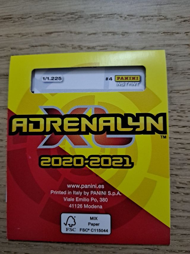 Panini Instant Adrenalyn 20-21
