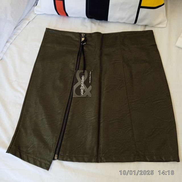 Lote minifaldas polipiel M