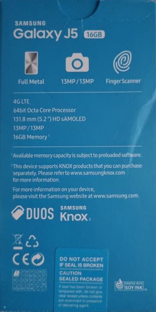 Samsung j5 dual sim
