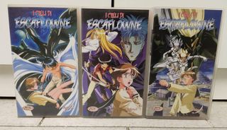 9 videocassette VHS I Cieli di Escaflowne