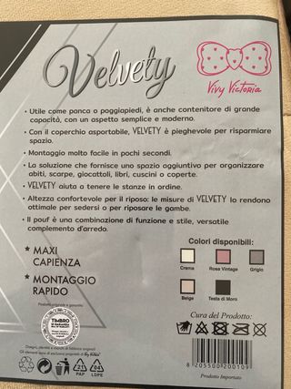Pouf contenitore