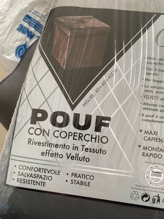 Pouf contenitore