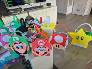 Piñatas y dulceros par cumpleaños