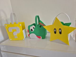 Piñatas y dulceros par cumpleaños