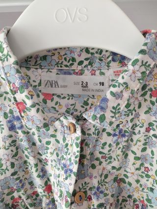Camicia bambina taglia 2-3anni