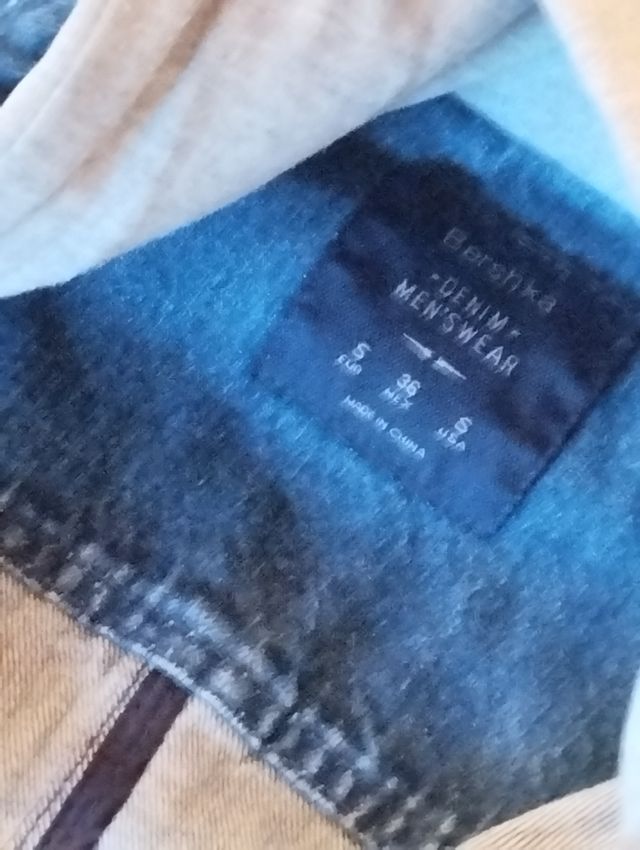 Chaqueta tejana hombre