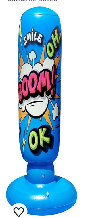 Sacó de boxeo Altura  120cm Grosor 24 cm Base 50cm