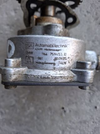 Bomba vacío Bmw E60