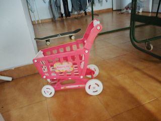 Carrito compra niña