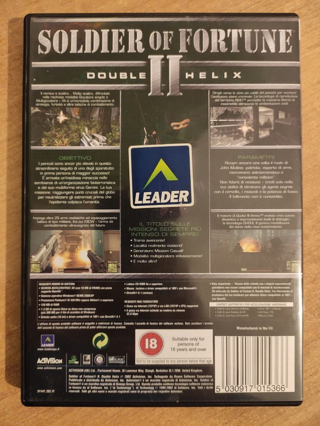 Soldier of fortune 2 double helix