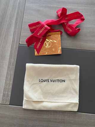 Louis Vuitton dust bag originale con bigliettino e
