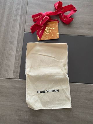 Louis Vuitton dust bag originale con bigliettino e