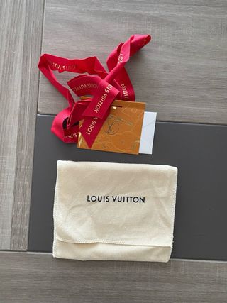 Louis Vuitton dust bag originale con bigliettino e