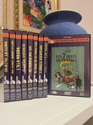9 películas Tintín en DVD