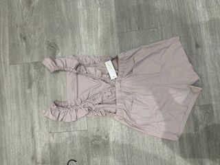 Peto rosa palo/ morado sin estrenar talla 11/12