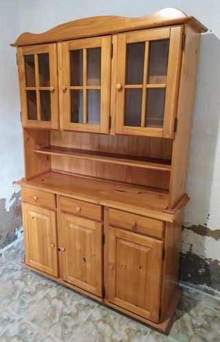 Aparador Alacena de pino macizo