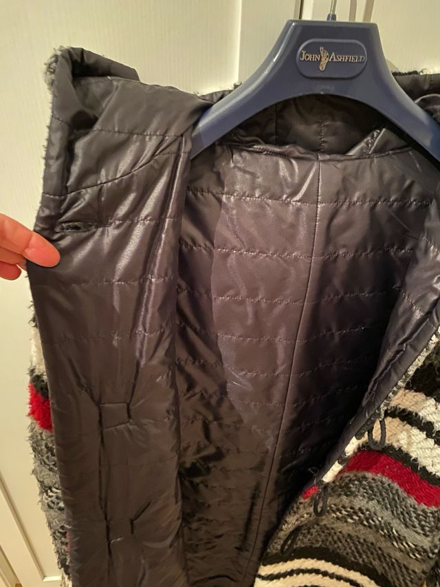 Cappotto di lana colorato