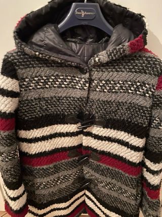 Cappotto di lana colorato